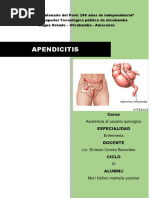 APENDICITIS Tarea de Markeily 1111111