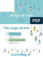 Scope of Arts