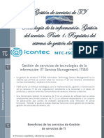 Gestión de Servicios de TI - ISO IEC 200000