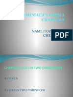 Mathematics Form 3 Chapter 8