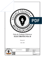 Guía de Trabajos Prácticos de Electrotecnia II