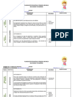 Planeacion 1° Semana de Agosto Divino Niño