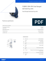 F2BRD 30M-RM Oval Flanged Ball Bearing Units - 20210917