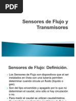 Sensores de Flujo-Transmisores