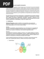 1.1. Conceptos Básicos para La Gestión de Proyectos