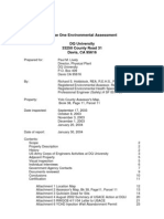 Phase One Environmental Assessment DQ University 33250 County Road 31 Davis, CA 95616