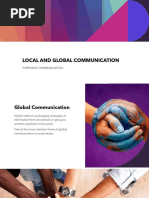 Lesson 2 Local and Global Communication