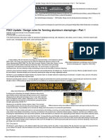 R&D Update - Design Rules For Forming Aluminum Stampings-Part 1 - The Fabricator