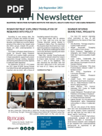 IFH Q3 2021 Newsletter