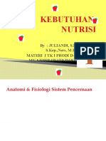 Kebutuhan Nutrisi