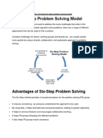 6 Step Problem Solving Process