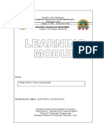 Learning Module - Joints, Taps and Splices