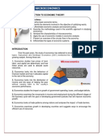 Chapter 1 - Introduction To Economic Theory