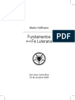 Hoffmann, Martin. Fundamentos de La Fe Luterana