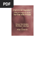 Captura Del Regulador Fallas en La Regulación de Las Tarifas Eléctricas en Costa Rica Caso Icelec 1979-2000