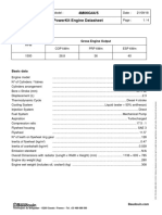 4M06G44/5 Powerkit Engine Datasheet: Ratings