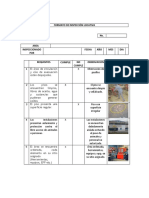 Formato de Inspección Locativa