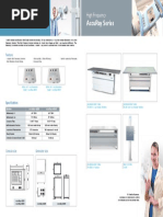 Accuray-525R Accuray-603R Accuray Series: High Frequency