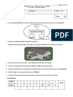 Devoir Synthese 1 Sketchup 1ere Annee