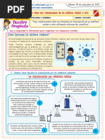 MARTES 28 C.Y.T. Comprendemos Cómo Nos Comunicamos de Un Teléfono Celular A Otro.