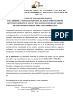 Metodologia de Ensayos SPT o DCP