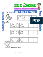 Seriacion de Formas para Primero de Primaria