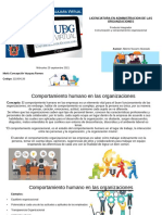 Producto Integrador Comunicación y Comportamiento Organizacional