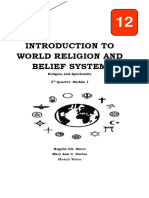 ADM QTR 3 Module 1 INTRO TO WORLD RELIGION