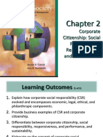 Corporate Citizenship: Social Responsibility, Responsiveness, and Performance