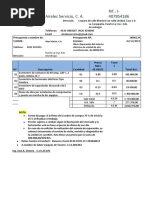 Presupuesto Atlas Marine C.A. Reparacion