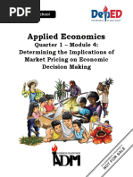 ABM Applied Economics Module 4 Evaluating The Viability and Impacts of Business On The Community