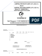 Jurnal Sikap Ki-3 Dan Ki-4