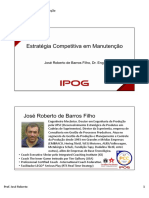 Estratégia Competitiva em Manutenção JR Slides Alunos