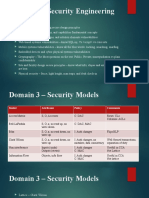 Domain 3 Security Engineering