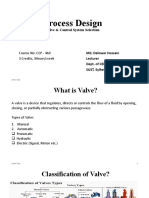 Valve & Control System Selection