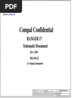 Compal Confidential: Ranger 17 Schematic Document