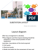 Substation Layout: Design and Considerations