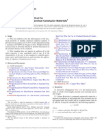 Resistivity of Electrical Conductor Materials: Standard Test Method For