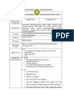 Standar Operasional Prosedur (Sop) Sop Pemeriksaan Elektrokardiografi (Ekg)