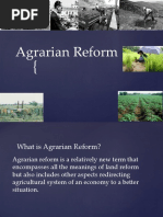 Agrarian Reform Joji