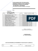 Daftar Siswa Kelas 1 2021