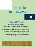 Sistemas de Numeración