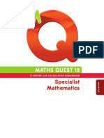 VCE Math Quest - Specialist Maths - Year 11