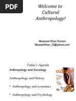 Lecture 2 Anthropology & Other Socialsciences