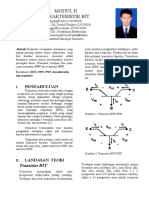 Modul Ii Karakteristik BJT