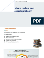 Literature Review & Research Problem For MSC Zoology