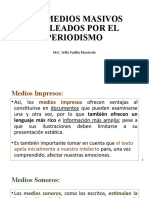 Medios Masivos Del Periodismo