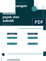 Keseimbangan Pasar Sesudah Pajak Dan Subsidi Prototype