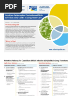 Nutrition Pathway For Clostridium Difficile Infection (CDI) Colitis in Long-Term Care