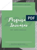 Pesquisa - Inovacao e Empreendedorismo 2019